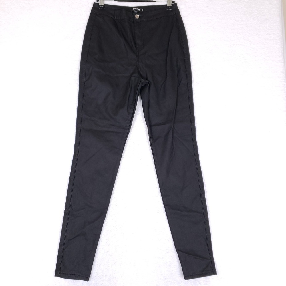 Missguided Black Skinny Pants Size 10R Sleek Basics Urban Cool Capsule Wardrobe